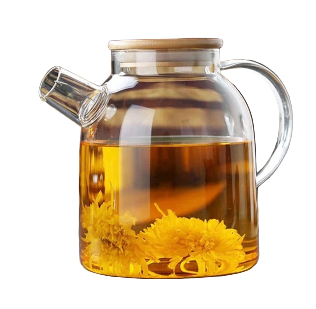 Glass Blooming Tea Pot 54oz