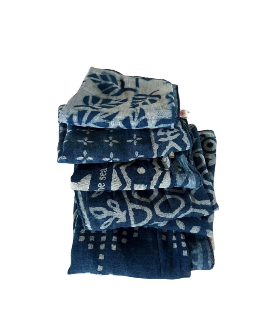 Indigo Bandanna