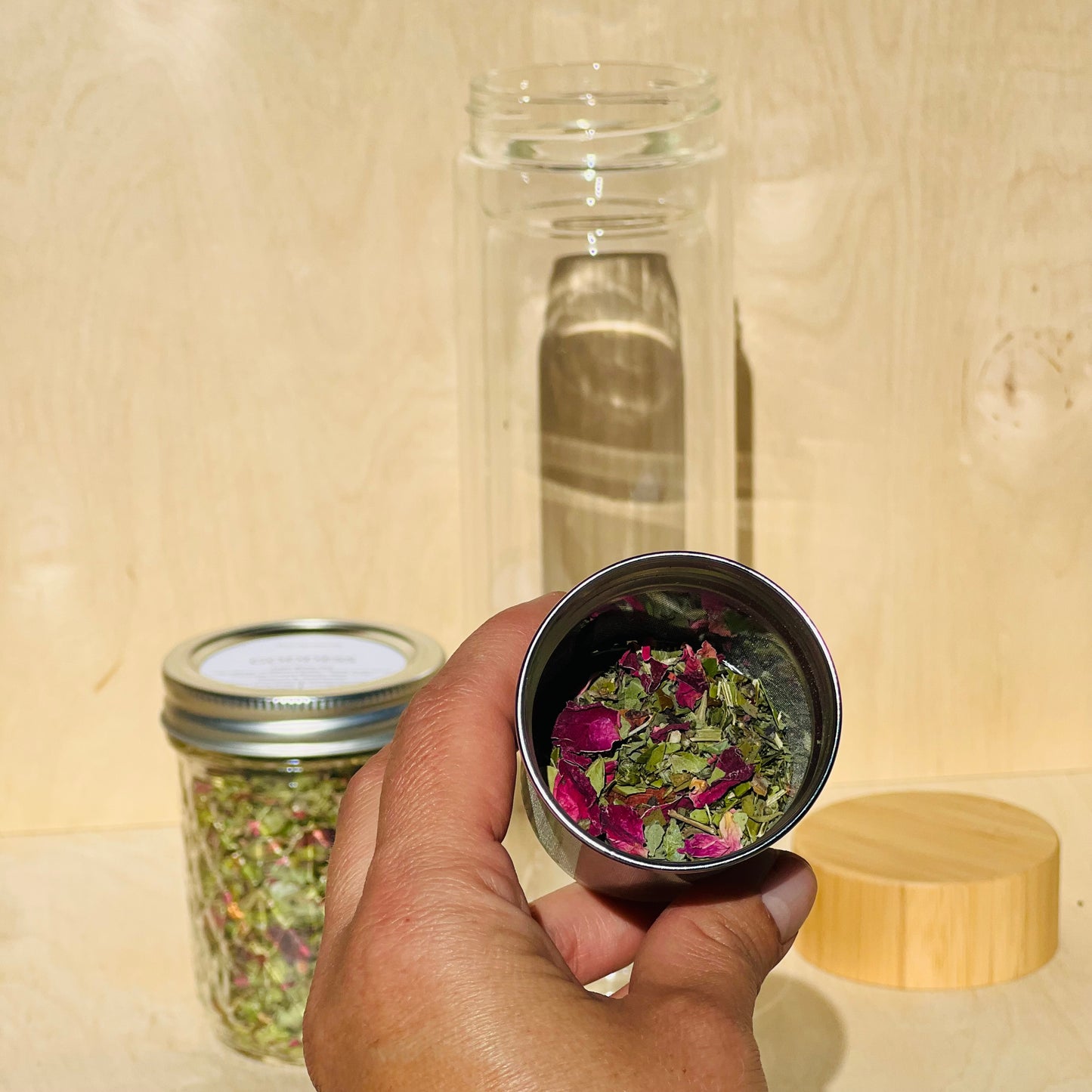 Glass Infusion Bottle